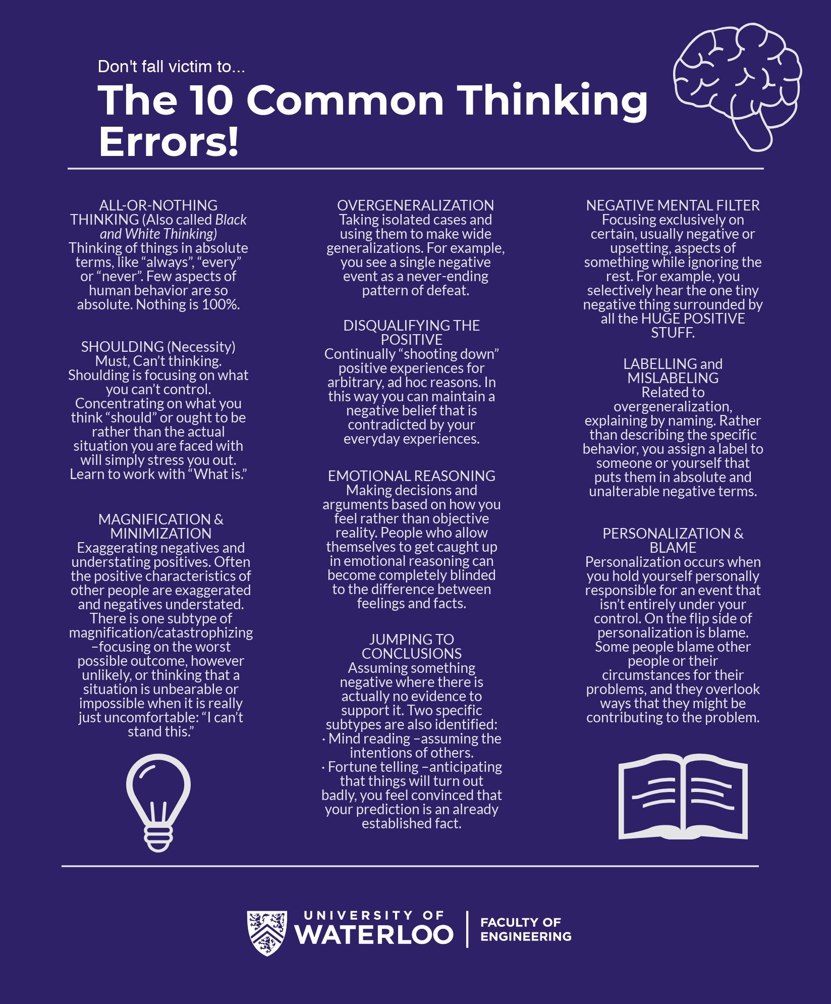 common thinking errors