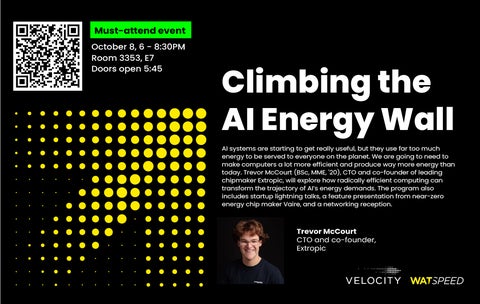 Photo of Trevor McCourt, white male with glasses who is CTO and co-founder of Extropic