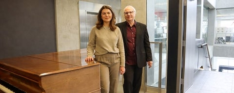 Dr. Olga Ibragimova and Dr. Chrystopher Nehaniv