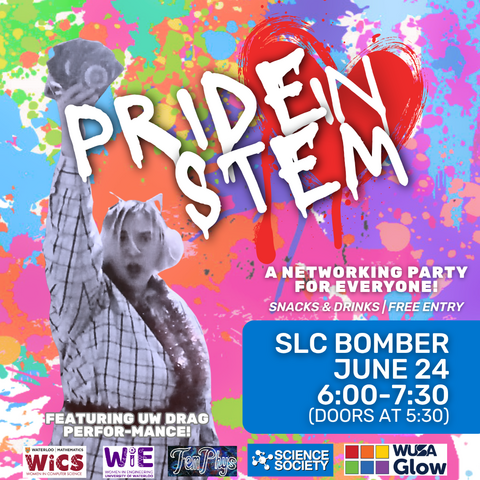 IG post, Pride in STEM Social for everyone.