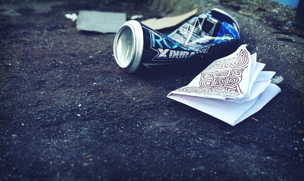 Litter on a road-Photo by Suzy Hazelwood from Pexels