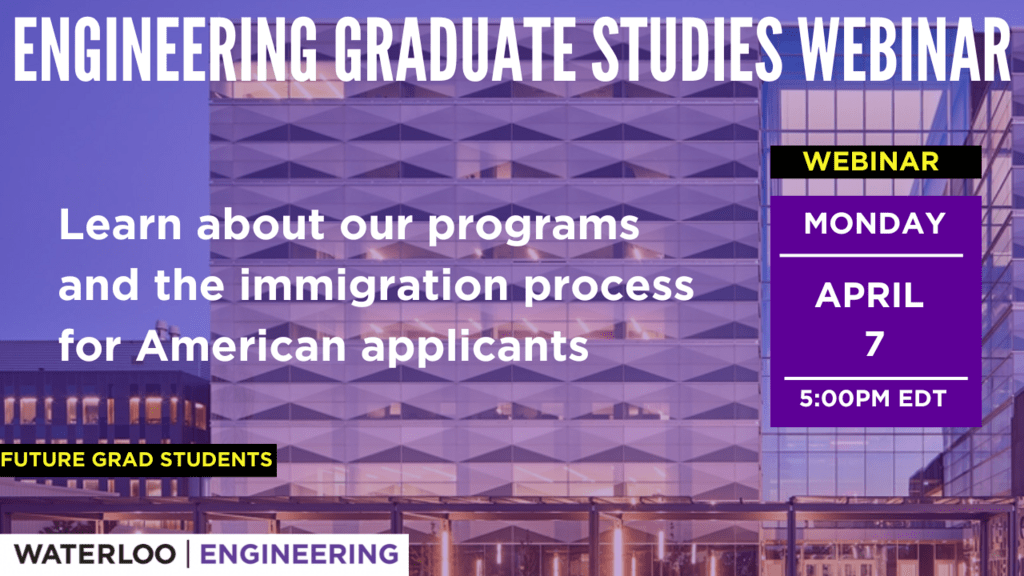 Engineering 7 building with overlay of event details
