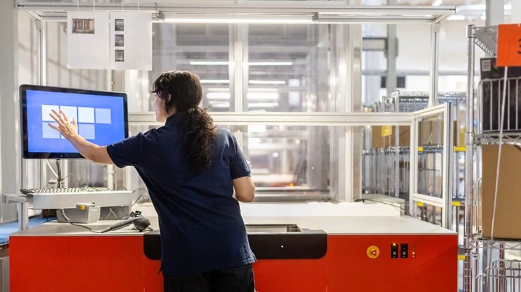 A retail store checkout clerk.