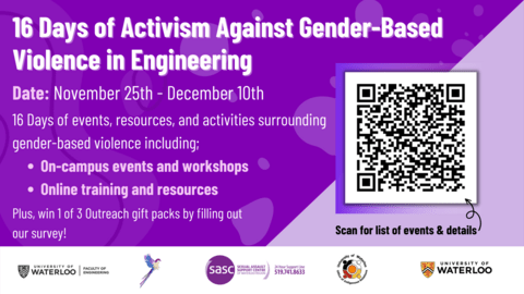 16 Days of Activism Against Gender-Based Violence in Engineering