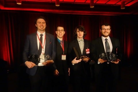 Canadian Engineering Competition winners of the Innovative Design Challenge