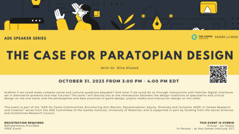 poster for The Case for Paratopian Design