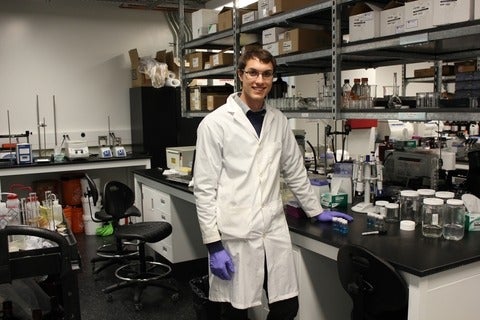 Stuart Linley, PhD candidate, nanotechnology engineering