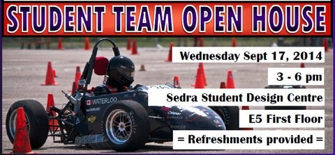 Student Team Open House