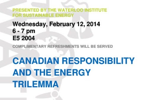 Canadian Responsibility and the Energy Trilemma