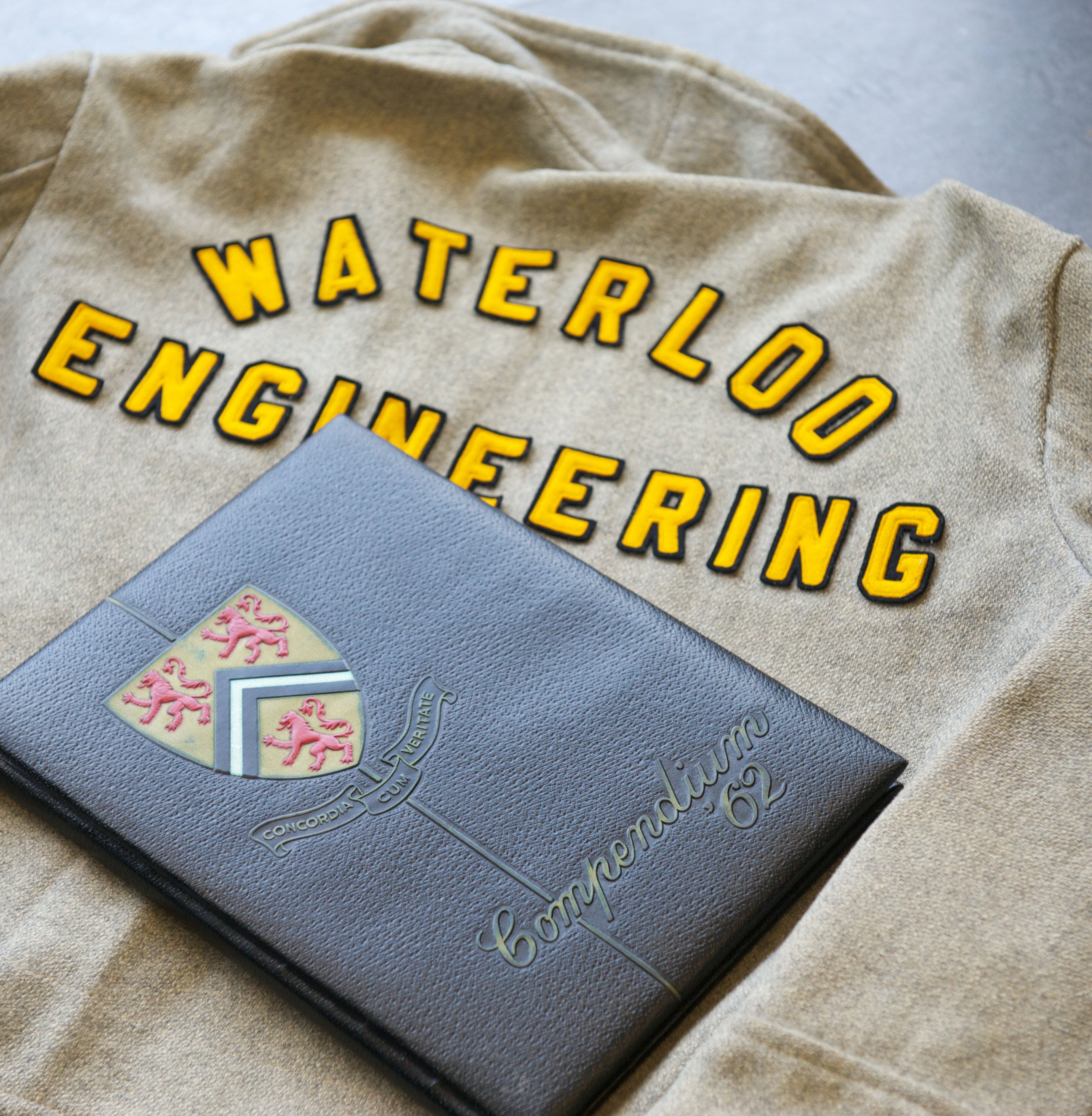 Engineering yearbook and jacket