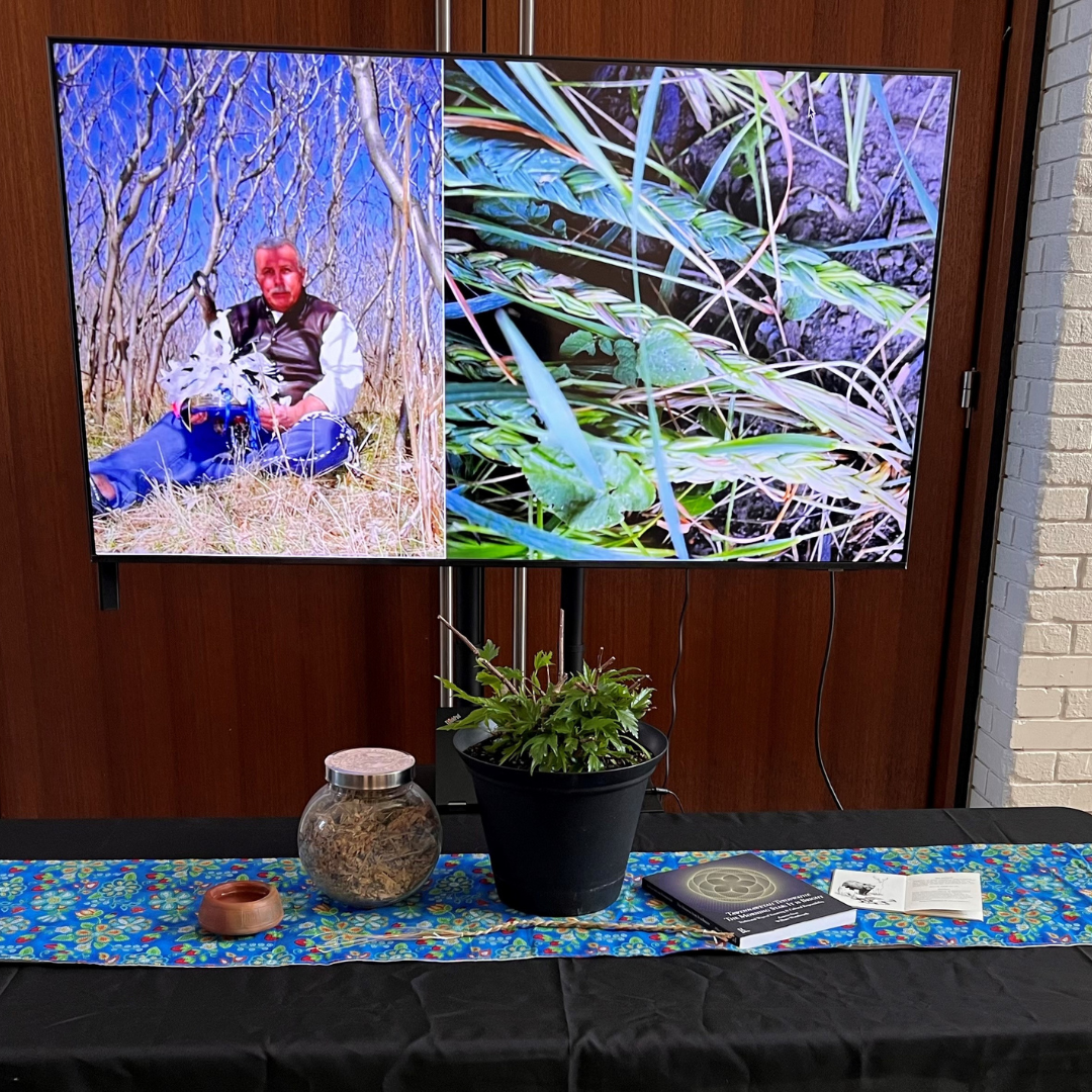 A table set in memory for Elder Bill