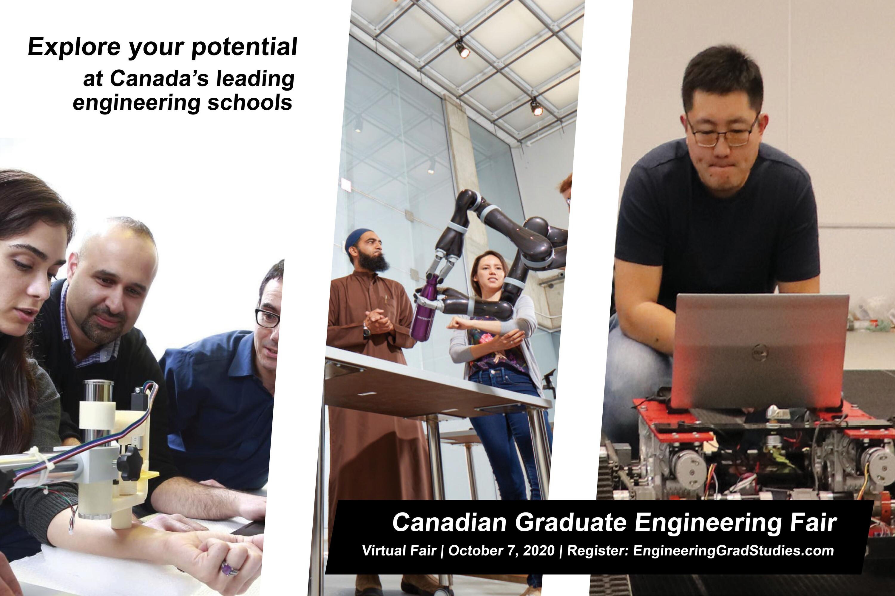 Canadian Engineering Graduate Studies Event, October 7