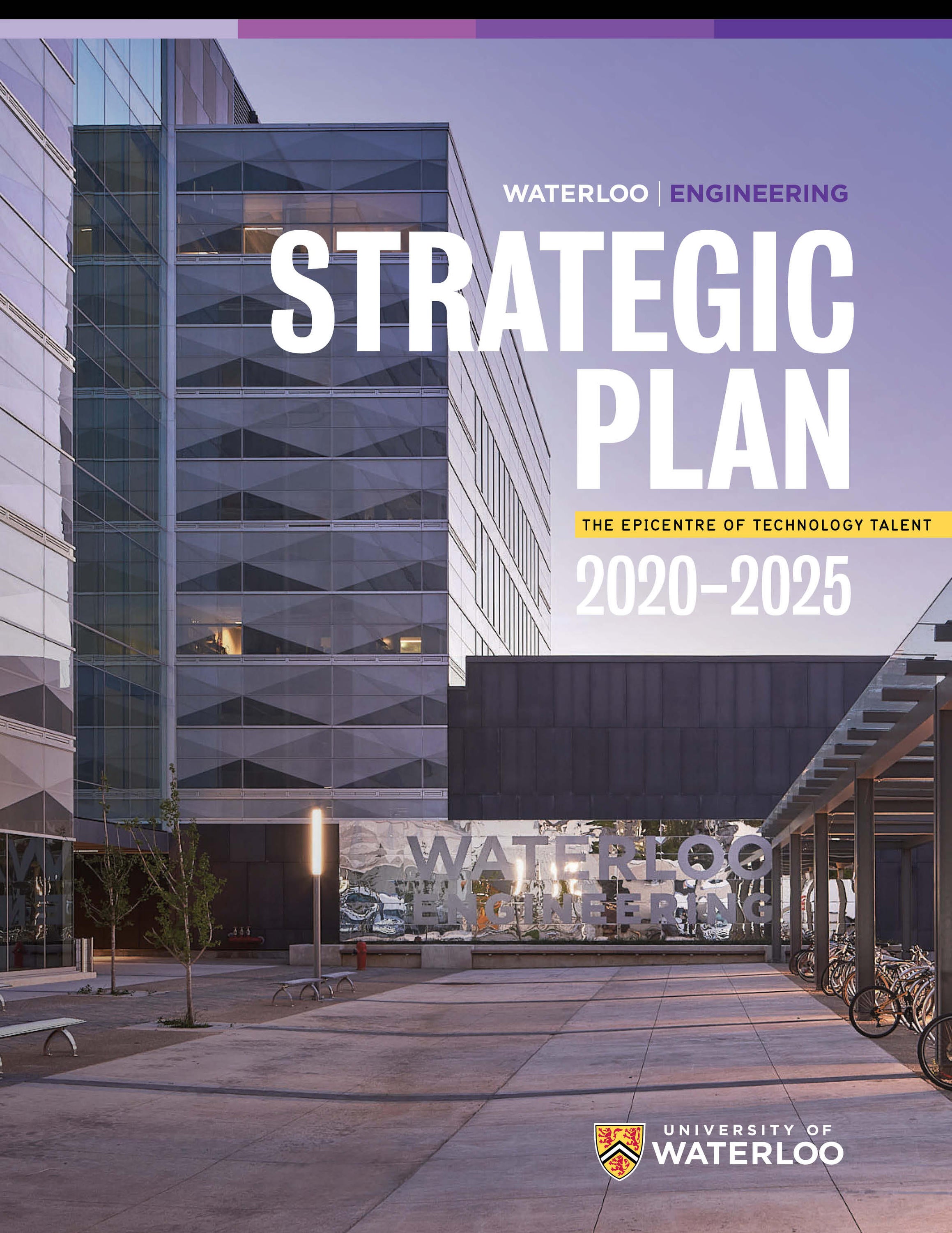 Cover of strategic plan 2020-2025