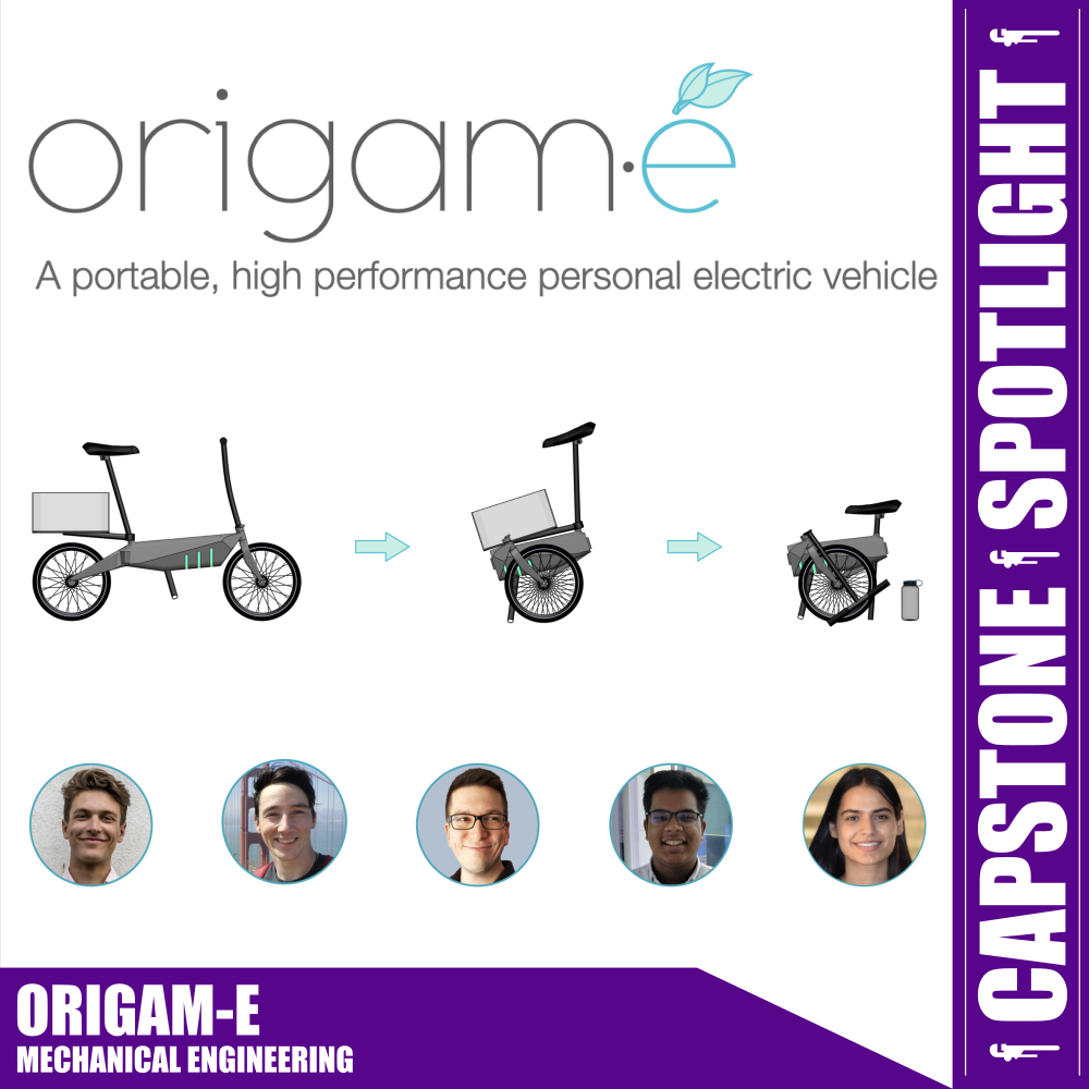 Origam e bike and team members