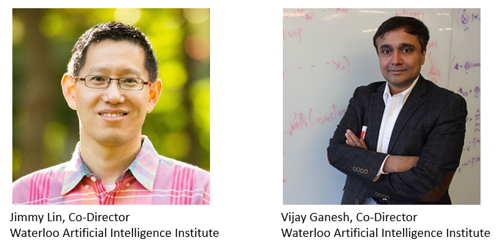 Waterloo AI Artificial Intelligence Institute Co-Directors
