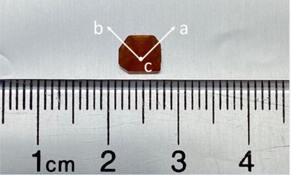 A crystal developed by engineers to creat power from vibrations.