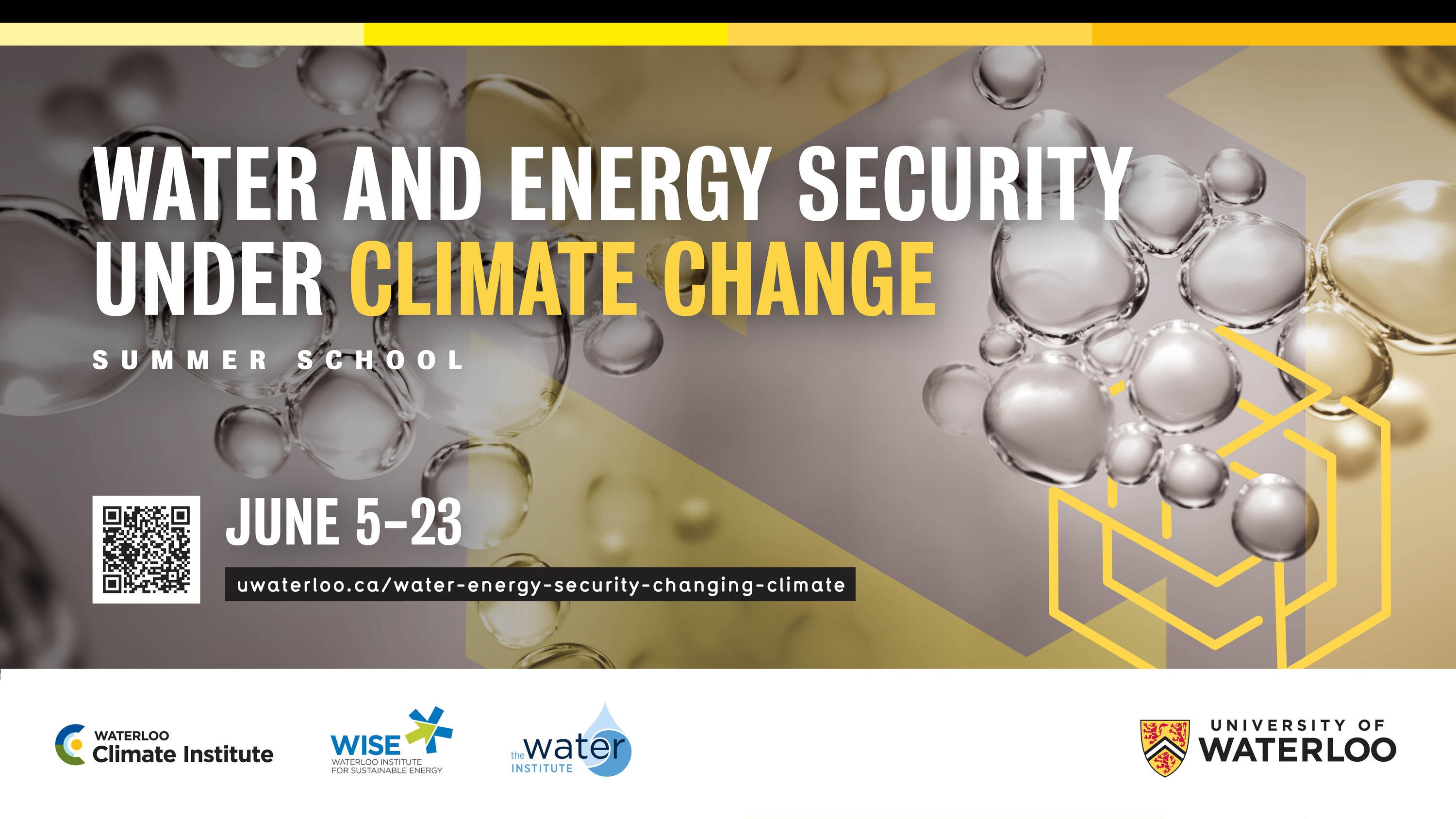Water and Energy Security in a Changing Climate Summer School 