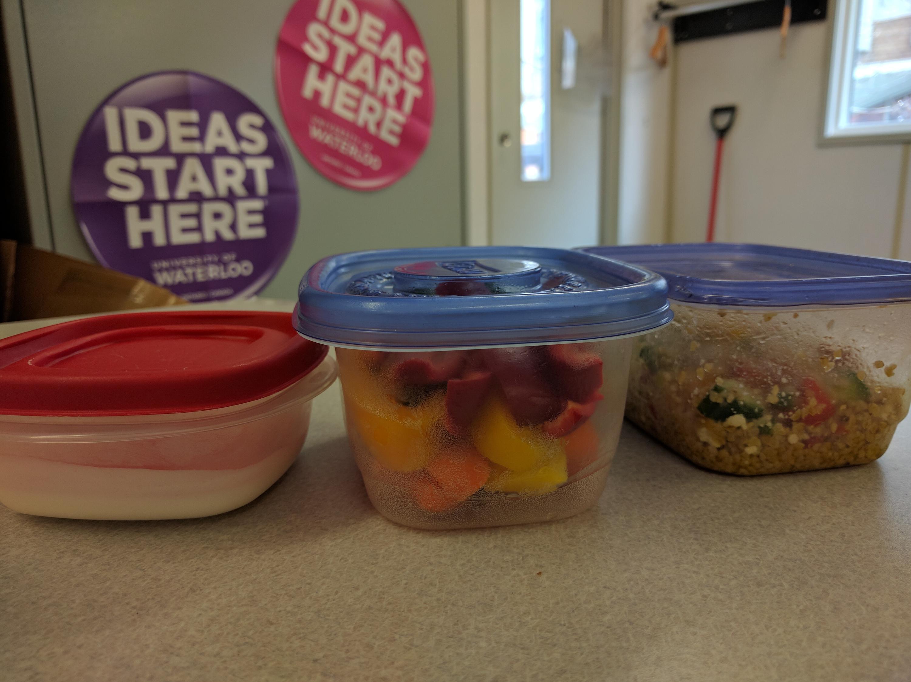 tupperware lunch!