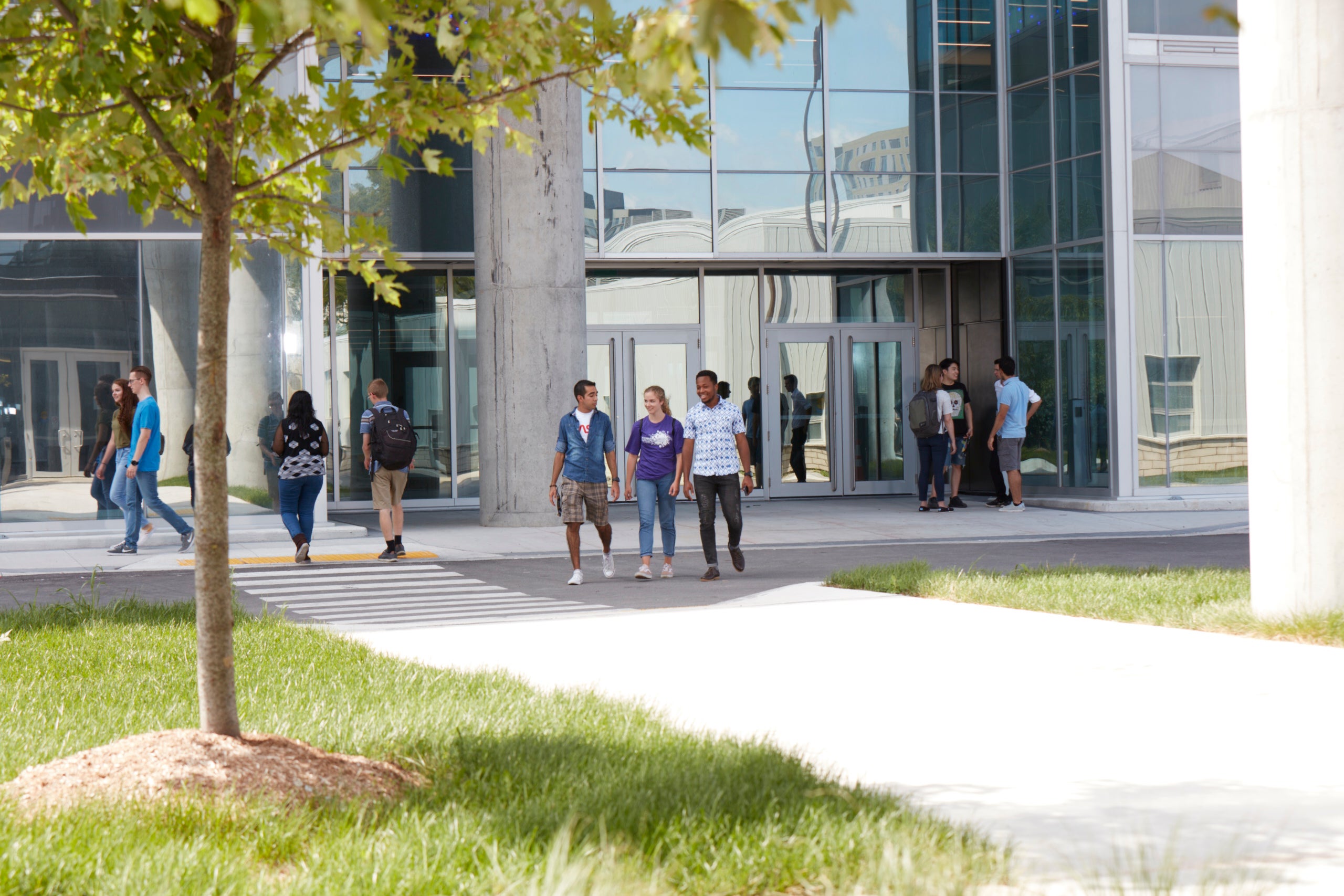Engineering 7 Building with students