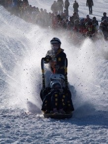 Person on Waterluge