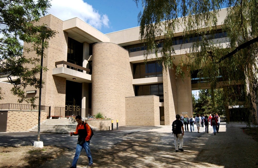 The Carl Pollock Hall building