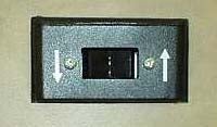 Podium height control switch