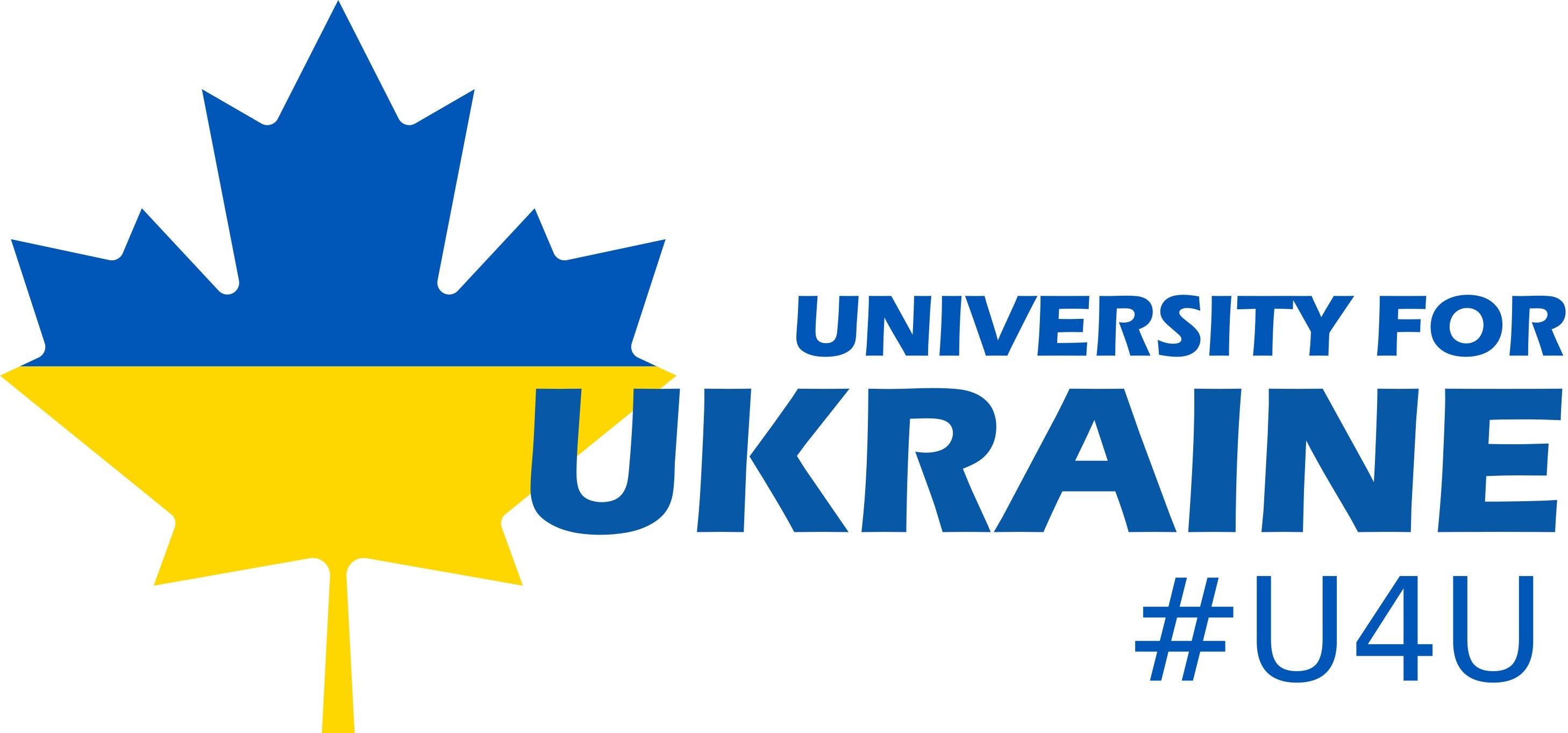 Logo for University for Ukraine.