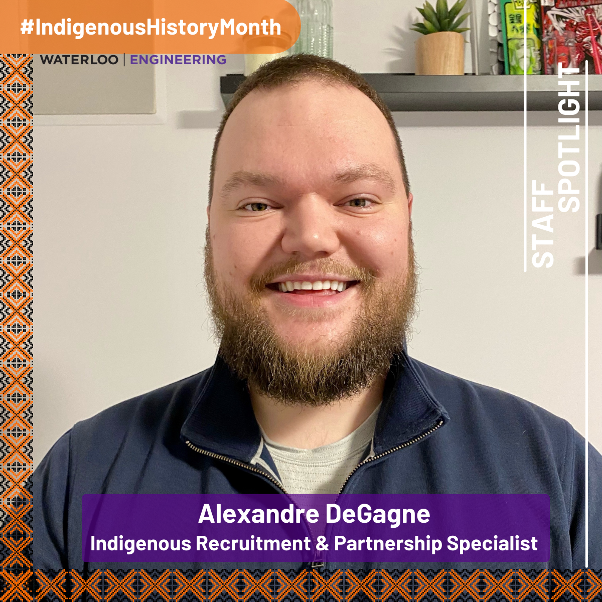 Alexandre DeGagne, Indigenous Recruitment and Partnership Specialist