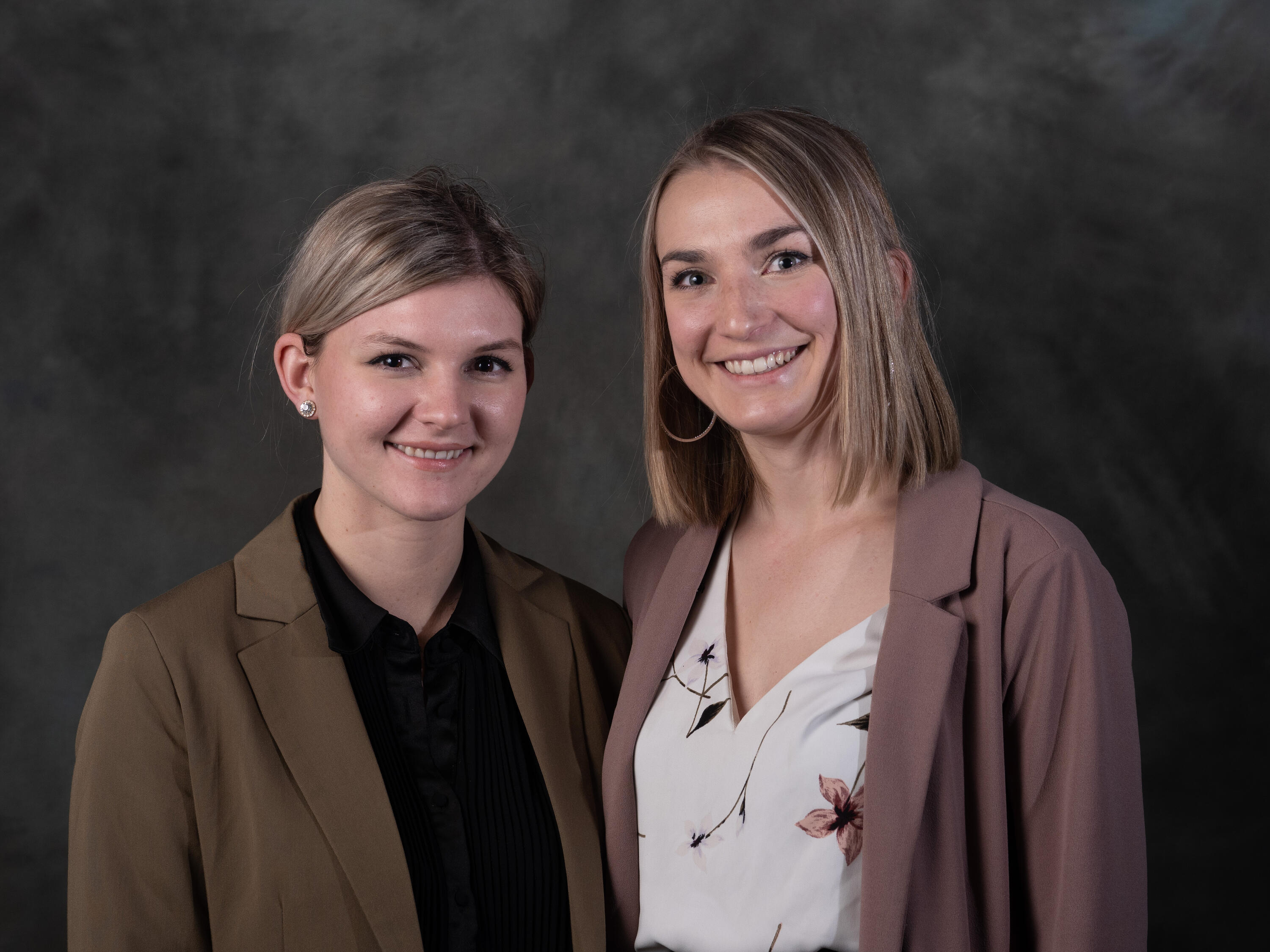Kayli Dale and Jacquie Hutchings (BASc '20), Co-Founders of Friendlier