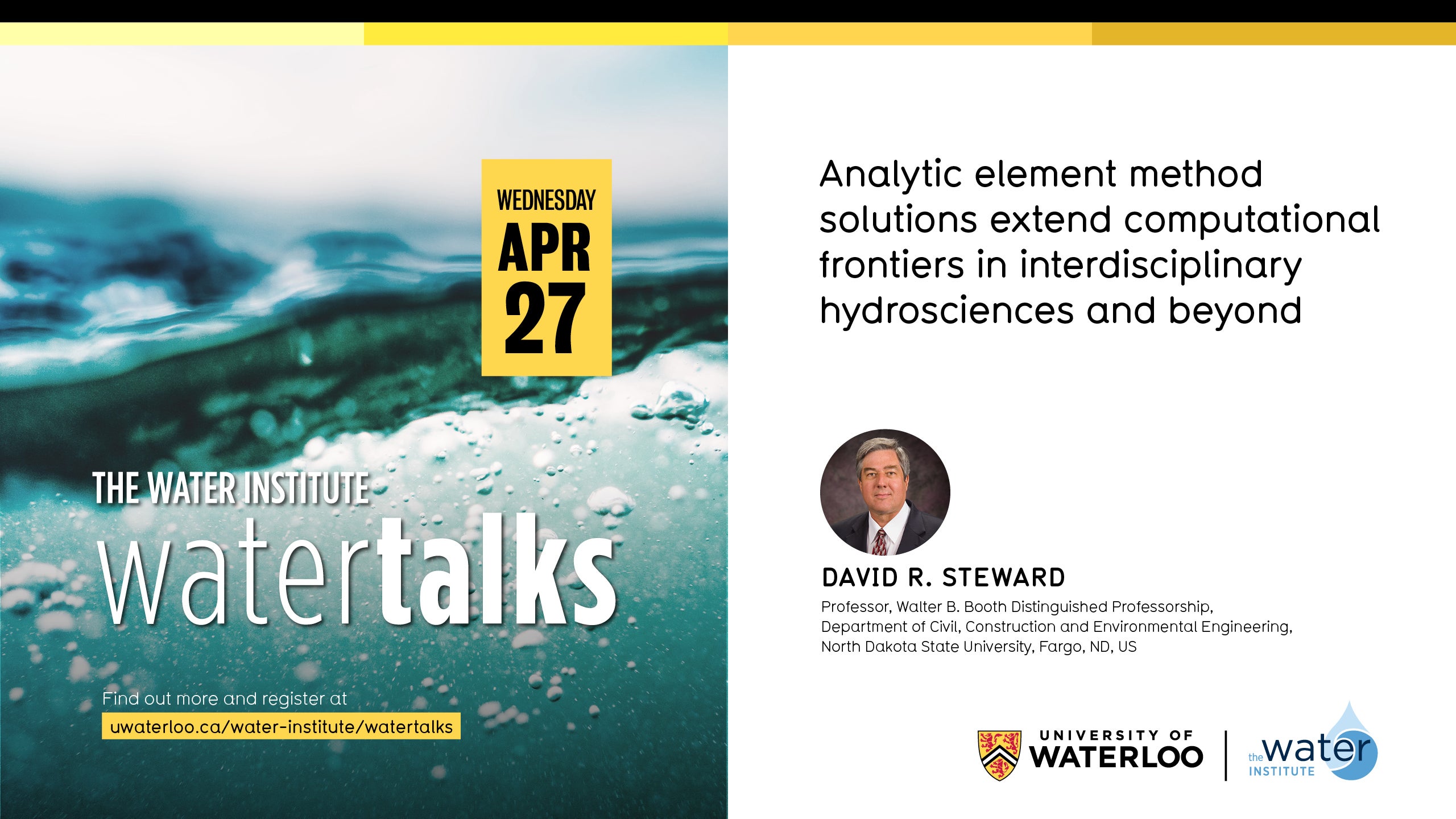 WaterTalk: Analytic element method solutions extend computational frontiers in interdisciplinary hydrosciences and beyond