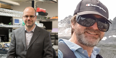 Sebastian Fischmeister and Michael Mayer headshots, side by side (left from right)