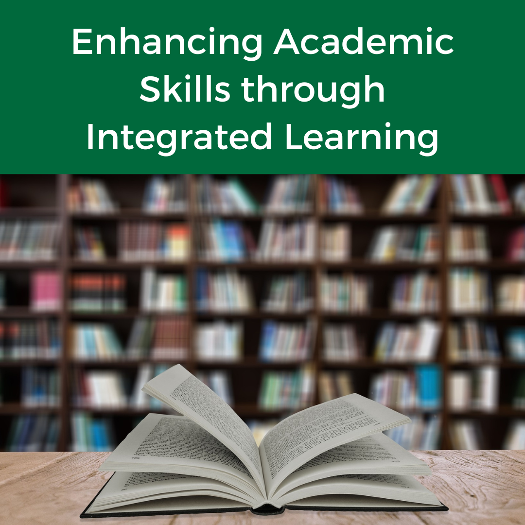 enhancing academic skills through integrated learning icon