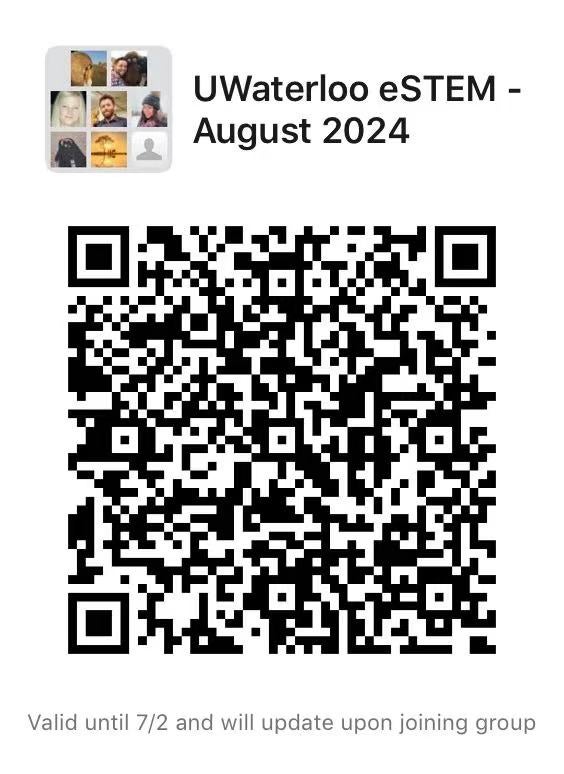 eSTEM 2024 WeChat QR expires July 2