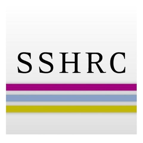 Logo: SSHRC with lines
