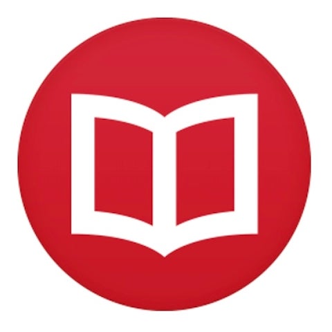 Icon of open book.