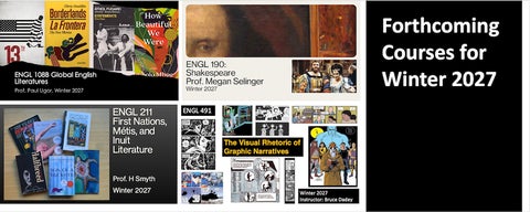 Posters for upcoming courses.