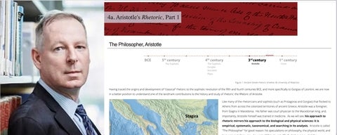 Michael MacDonald and map from online course.