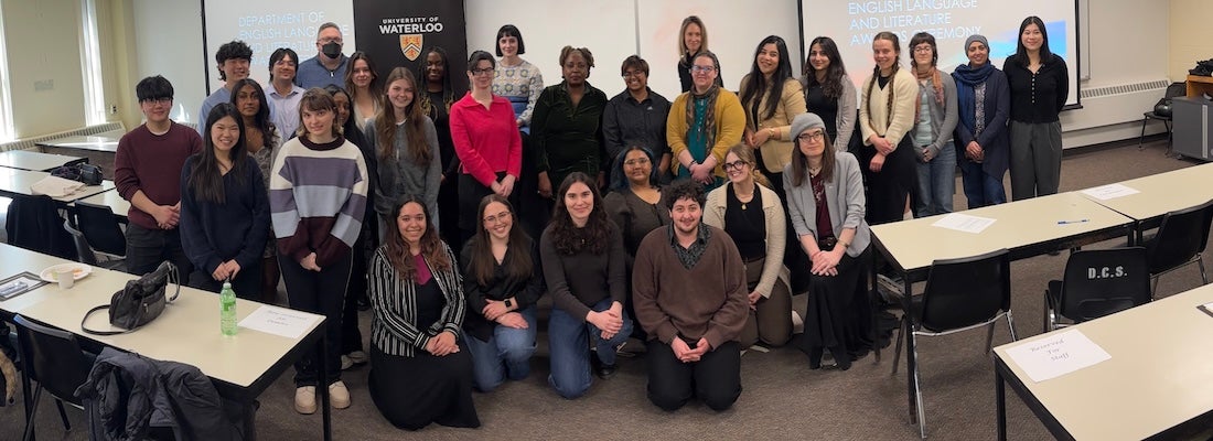 Group photo of 2026 English Award Winners.