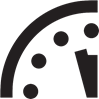 Image of clock with hands near midnight.