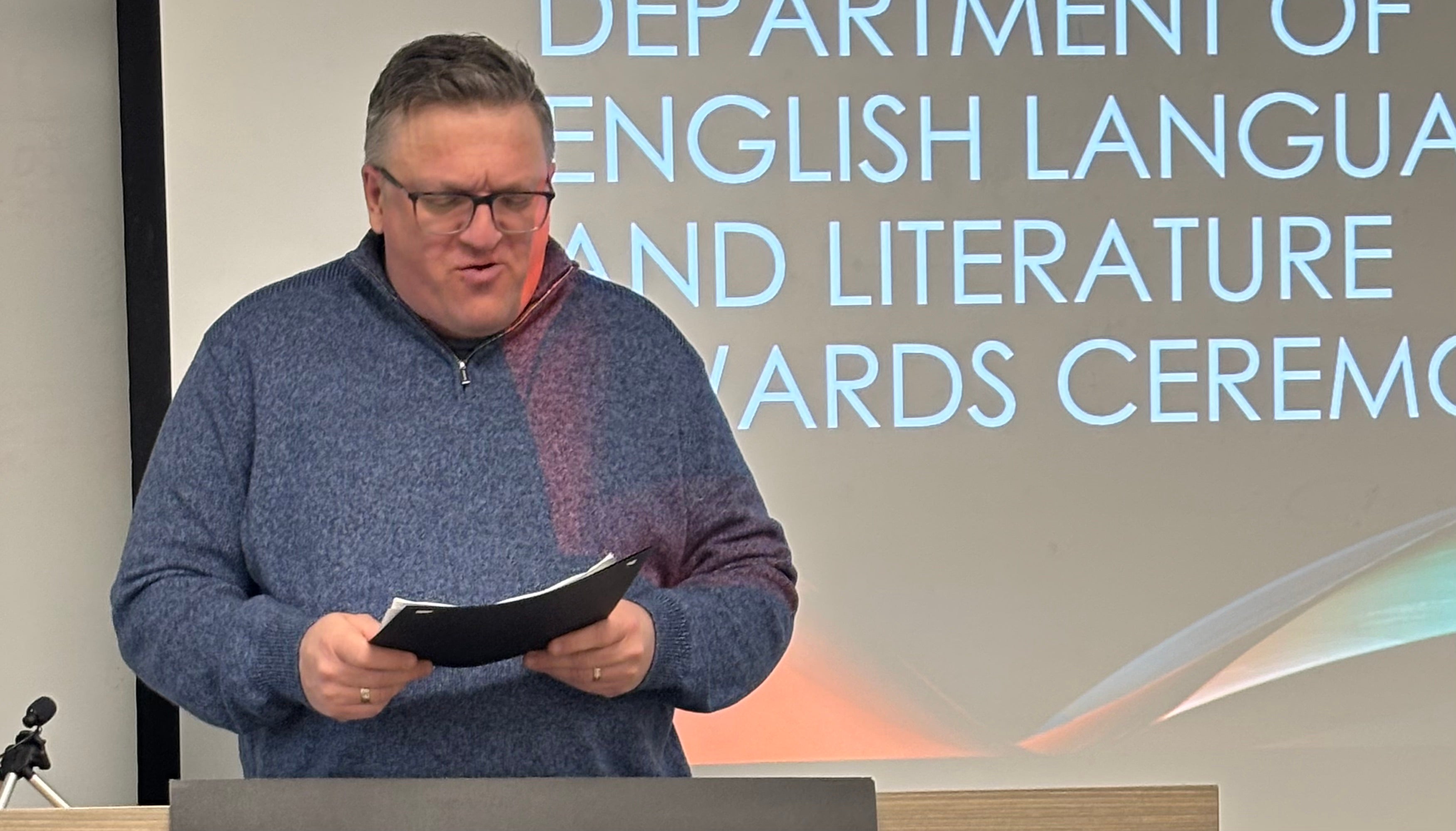 Steve Wood reads from his winning poetry collection.