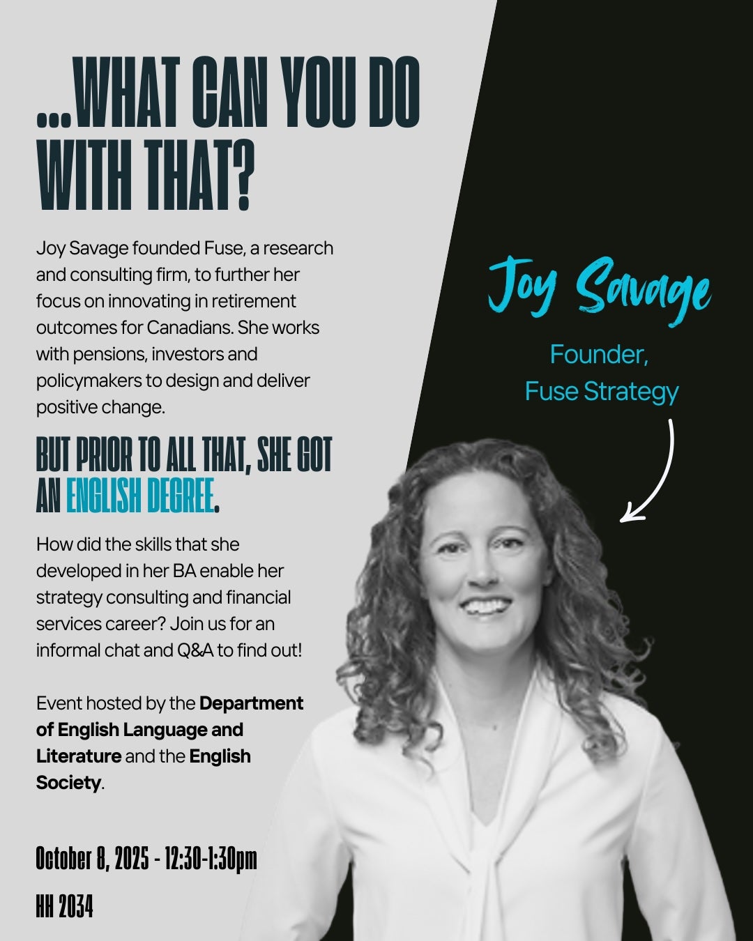 Joy Savage Poster - Text on website.