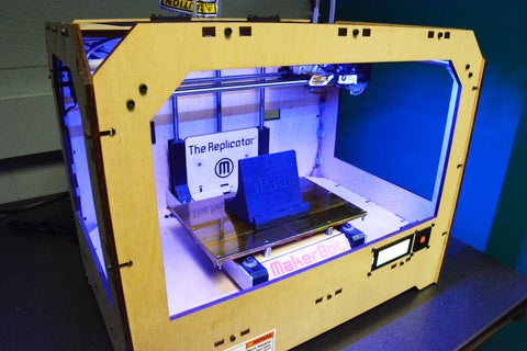 MakerBot's The Replicator 3D printer.