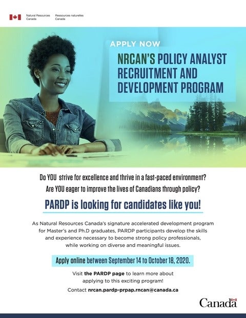 NRCAN Event Poster