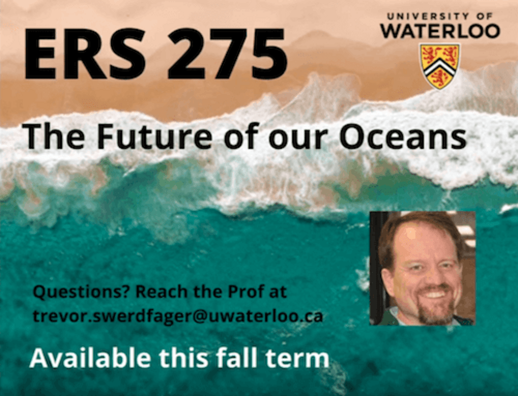 YouTube of ERS 275 - The Future of our Oceans poster
