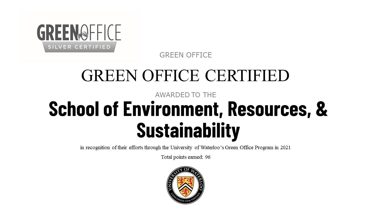 Green office certified