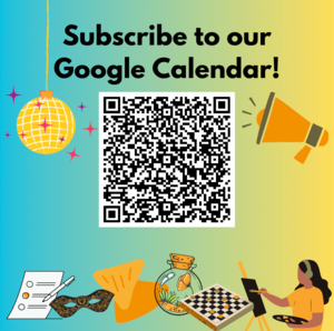 QR code and design for Google Calendar Link