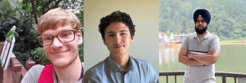 Image of Ben Woodward, Gabriel Diniz, Paramvir Singh