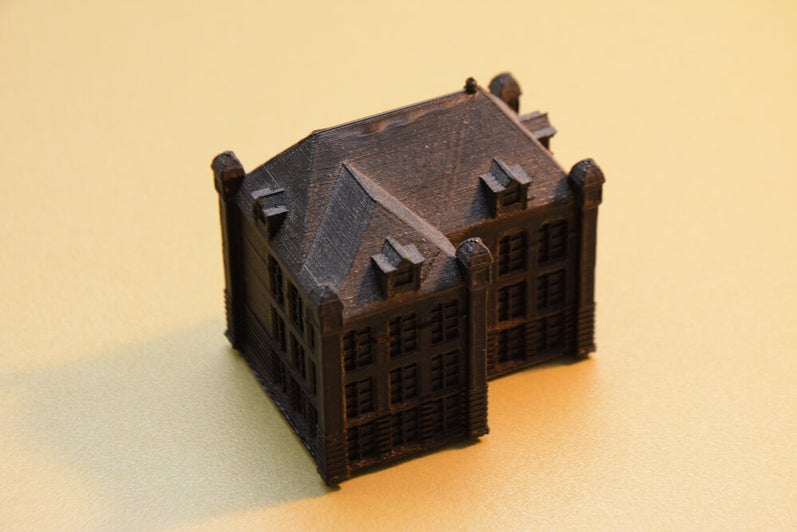 3D printed court house.