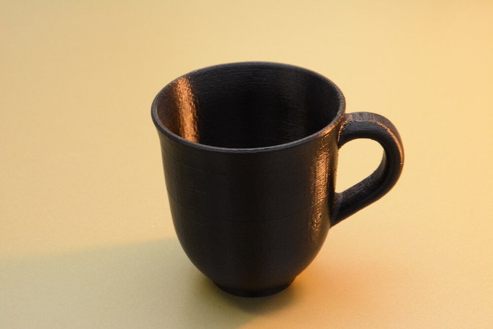 3D printed cup.