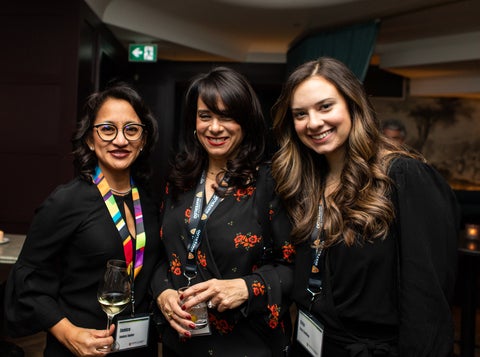 3 women posing for a picture